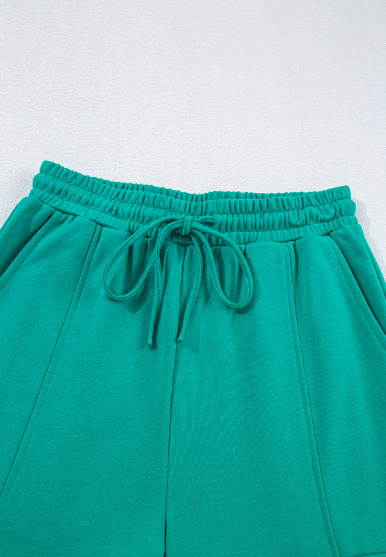 Berta® | Complete set consisting of a long-sleeved crew-neck shirt and drawstring trousers