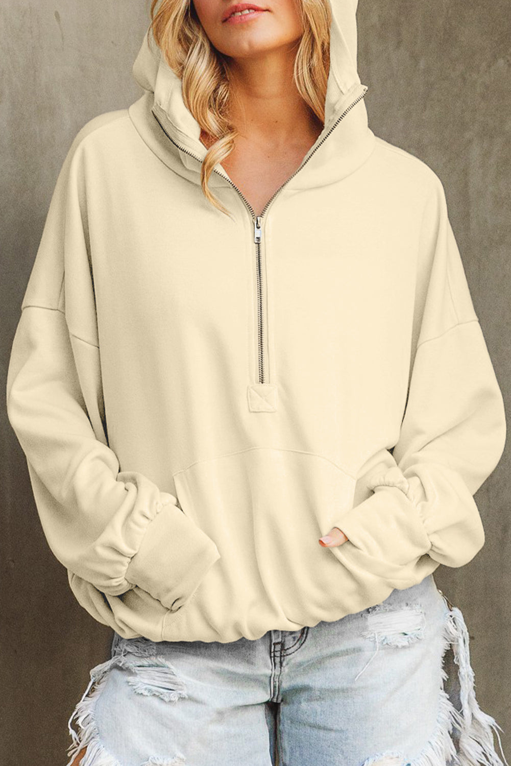 Amalia | Elegant and casual winter hoodie