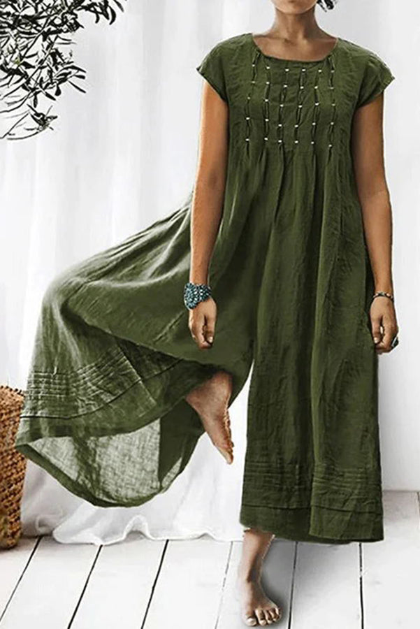 Calista® | Elegant short sleeve jumpsuits for women