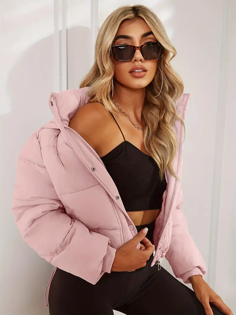 Aniana | Luxurious hooded puffer jacket