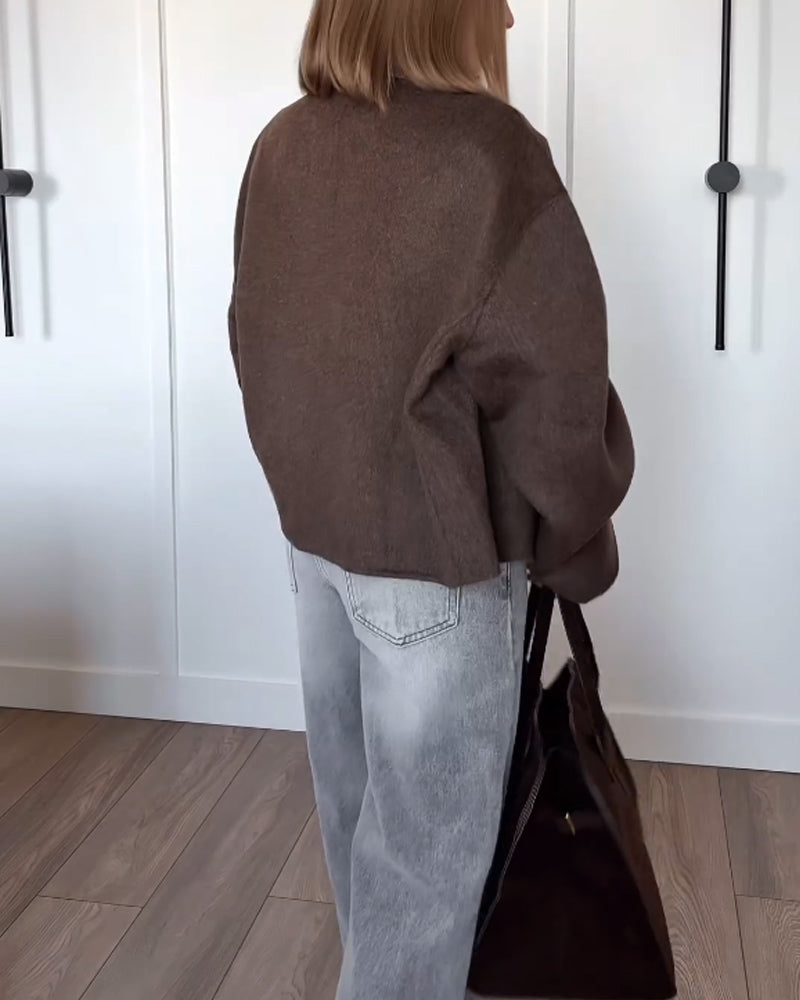 Claudia® | Oversized women's coat with a relaxed fit