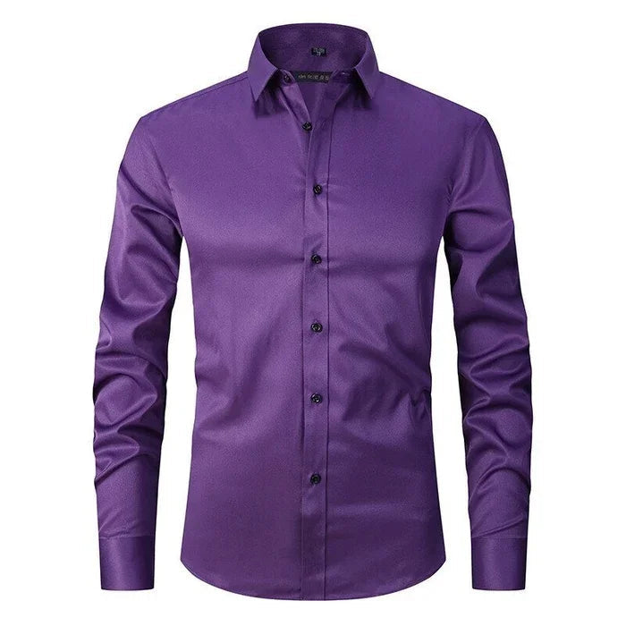 Lucas | Stretch Dress Shirt with Wrinkle Resistance for Men