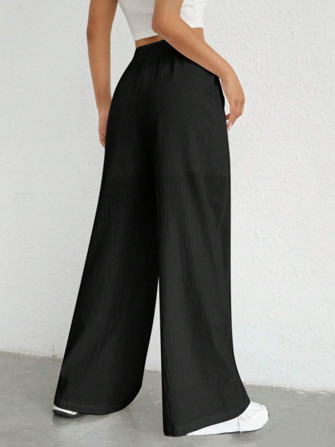 Ashley® | Wide leg trousers with drawstring