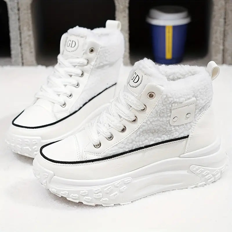 Edna® | Waterproof plush ankle boots