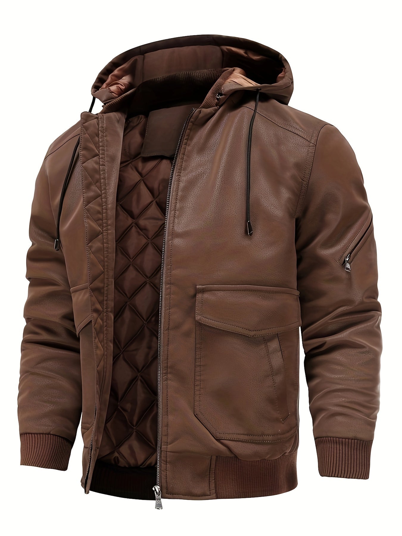 Kyle | Men's Hooded Bomber Jacket