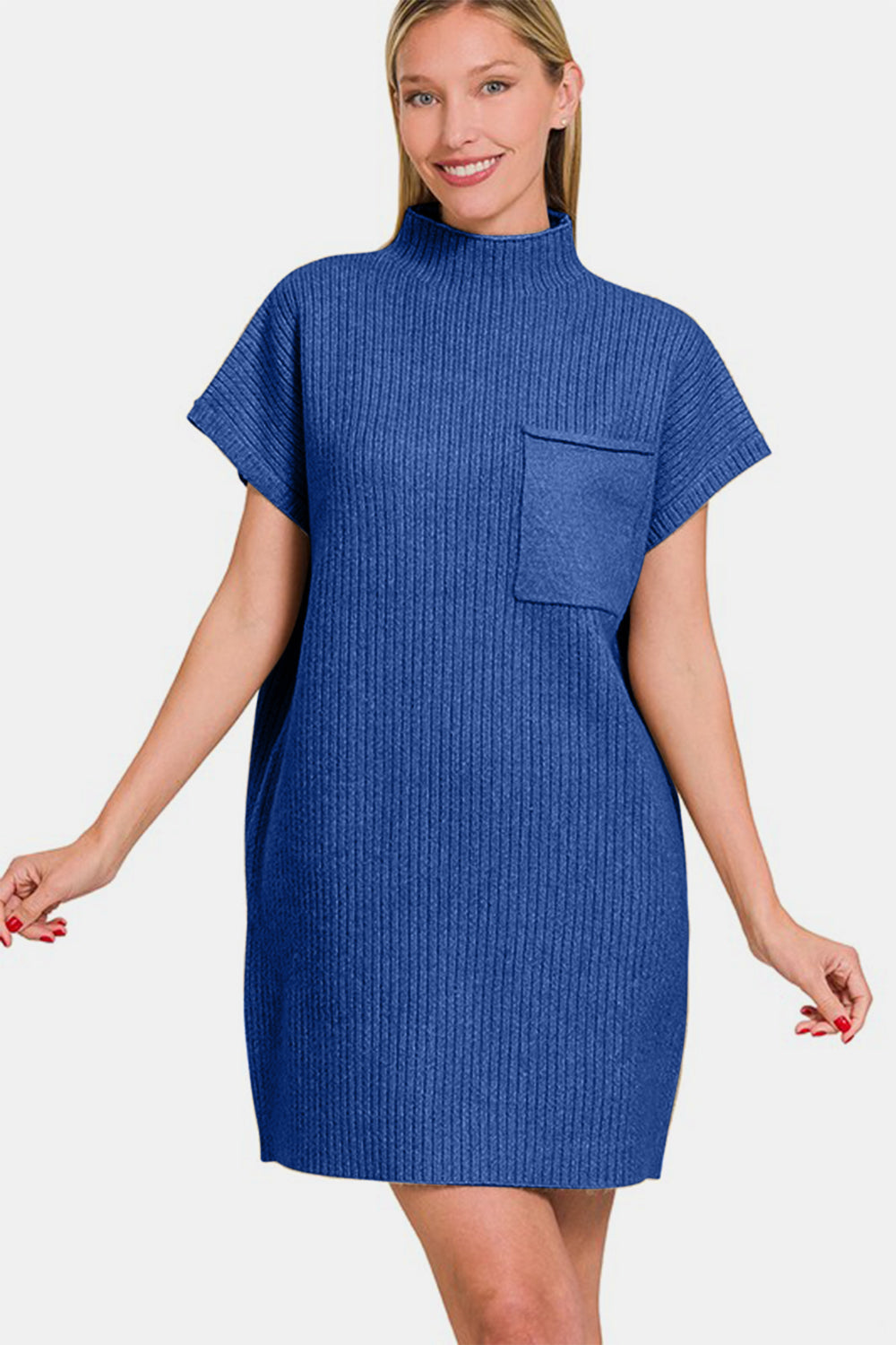 Alina® | Short sleeve pullover mini dress