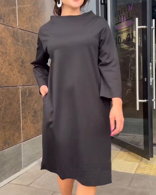 Bruna® | Loose, plain dress