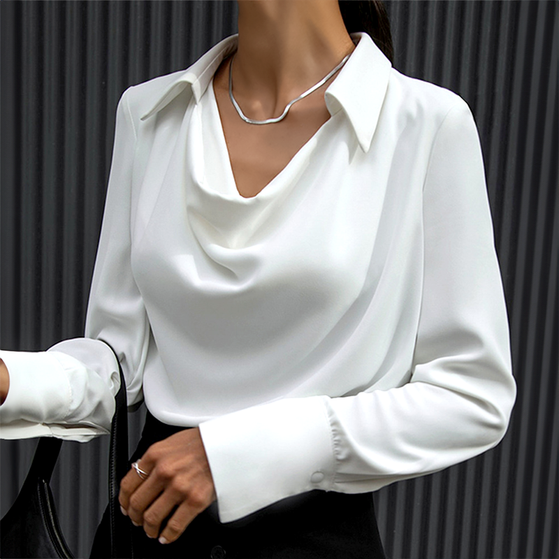 Brettny® | Lotus Satin Blouse
