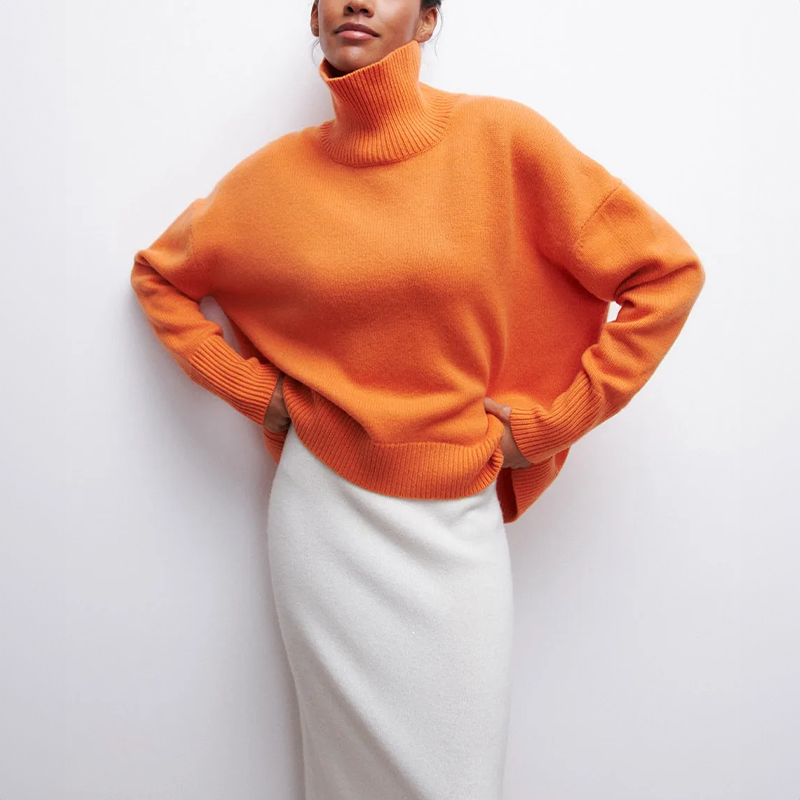 Elisa® | Oversized turtleneck sweater
