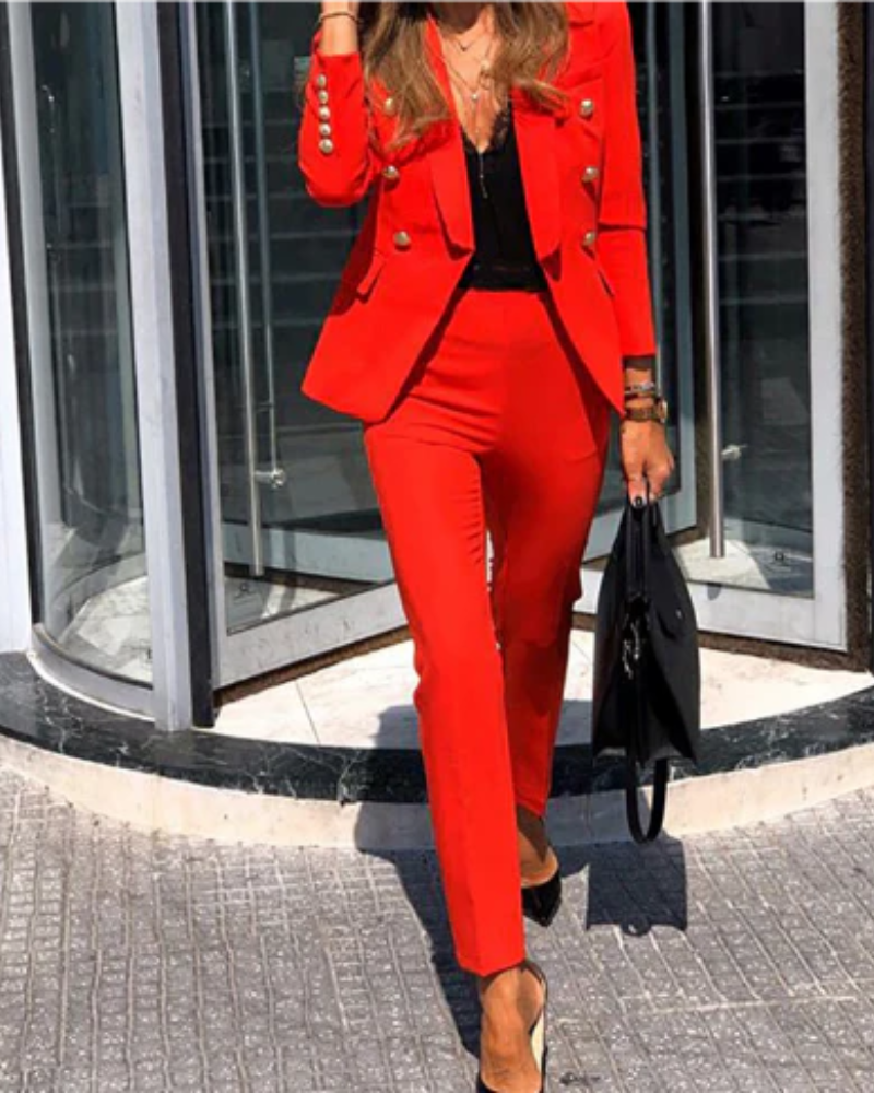 Arista® | Women'S Elegant Suit Two-Piece Set