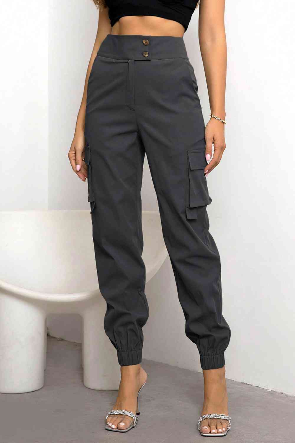 Bellanca® | High-Waisted Cargo Pants