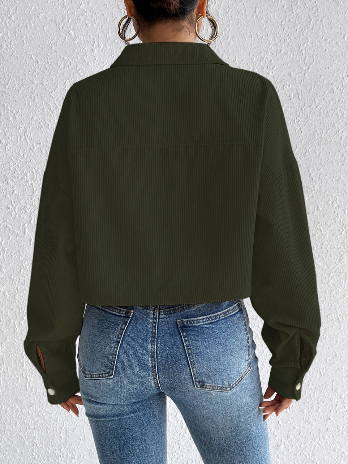 Constance® | Long sleeve jacket with snap fastening