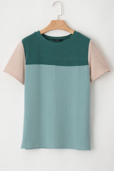 Carolina® | Color block crew neck short sleeve t-shirt