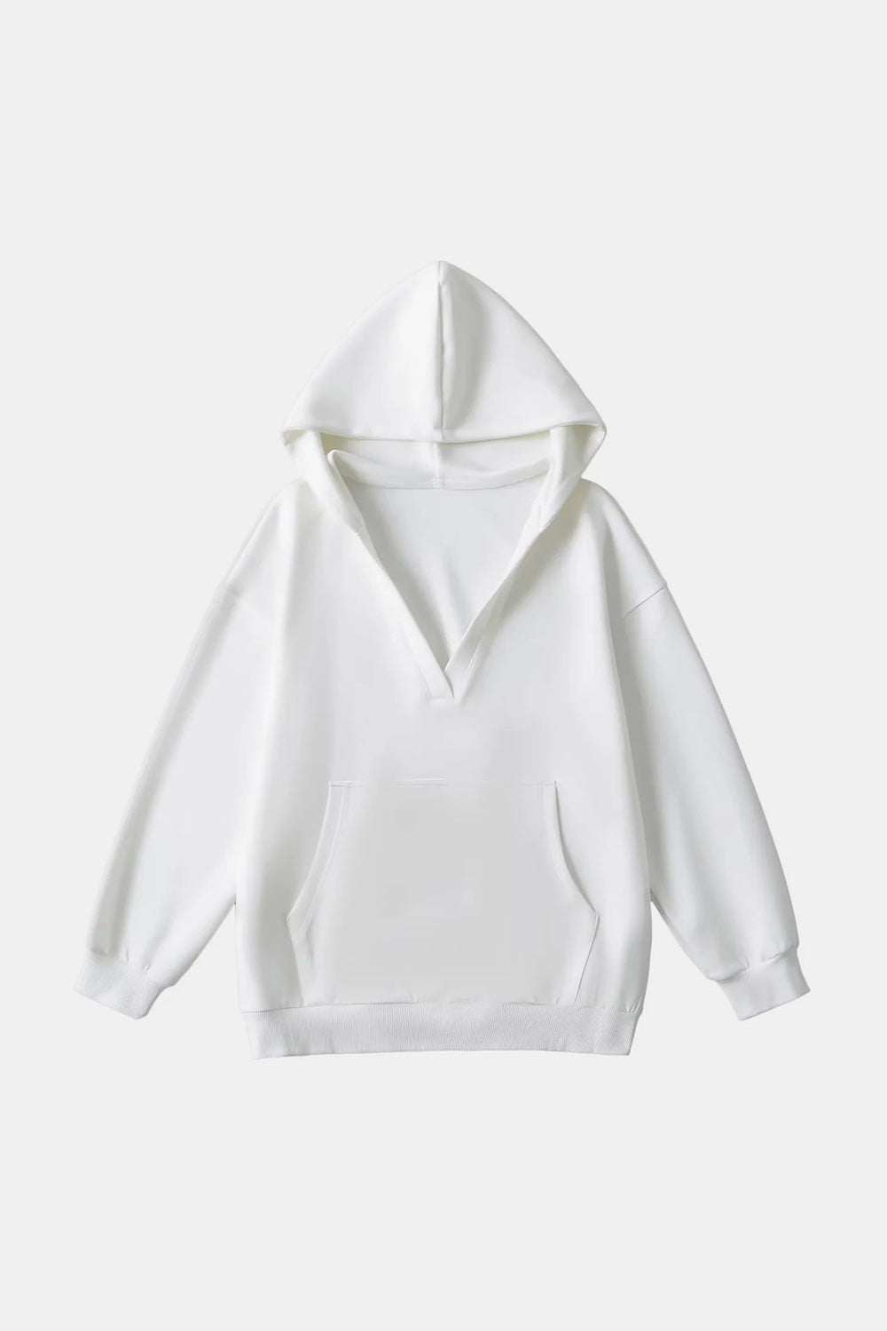 Bernadette® | Basic Bae Air Scuba long sleeve hoodie with kangaroo pocket
