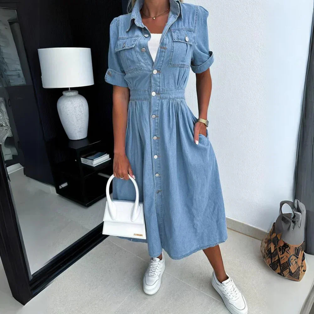 Elizabeth® | Trendy women's denim dress