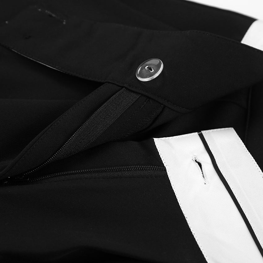 Dolores® | Wide trousers with an asymmetric waist belt
