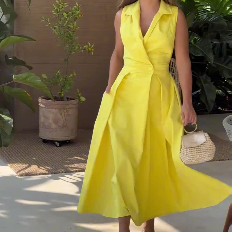 Elizabeth® | V-neck midi dress