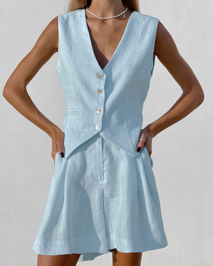 Elara® | Elegant linen suit