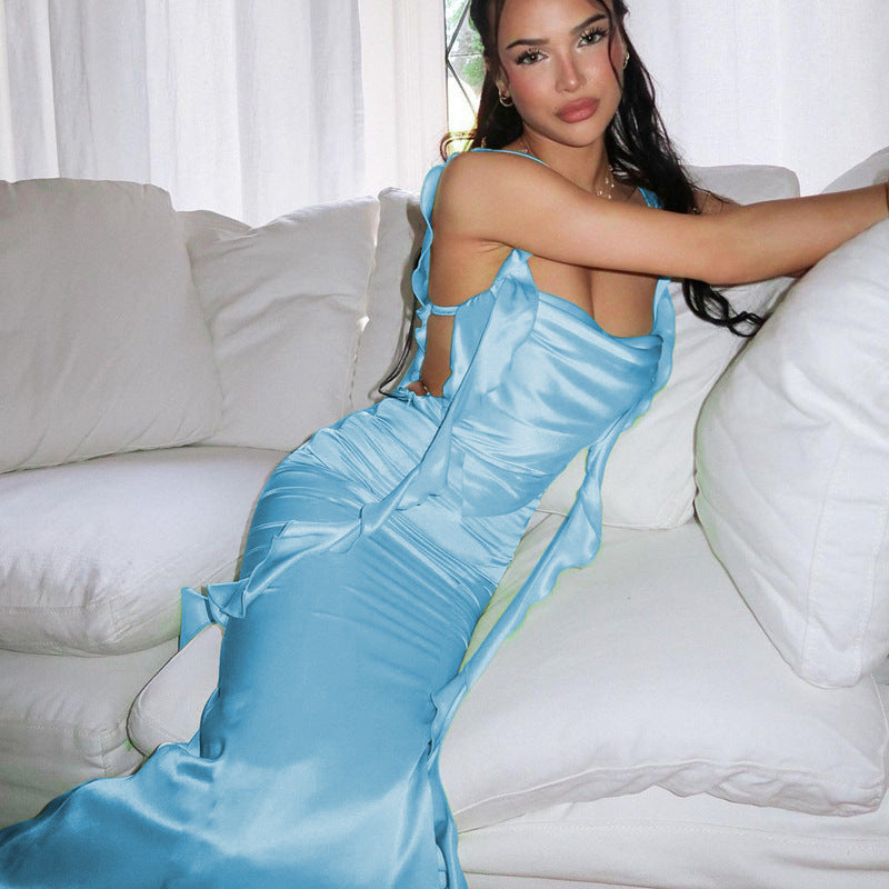 Ciara® | Elegant satin dress