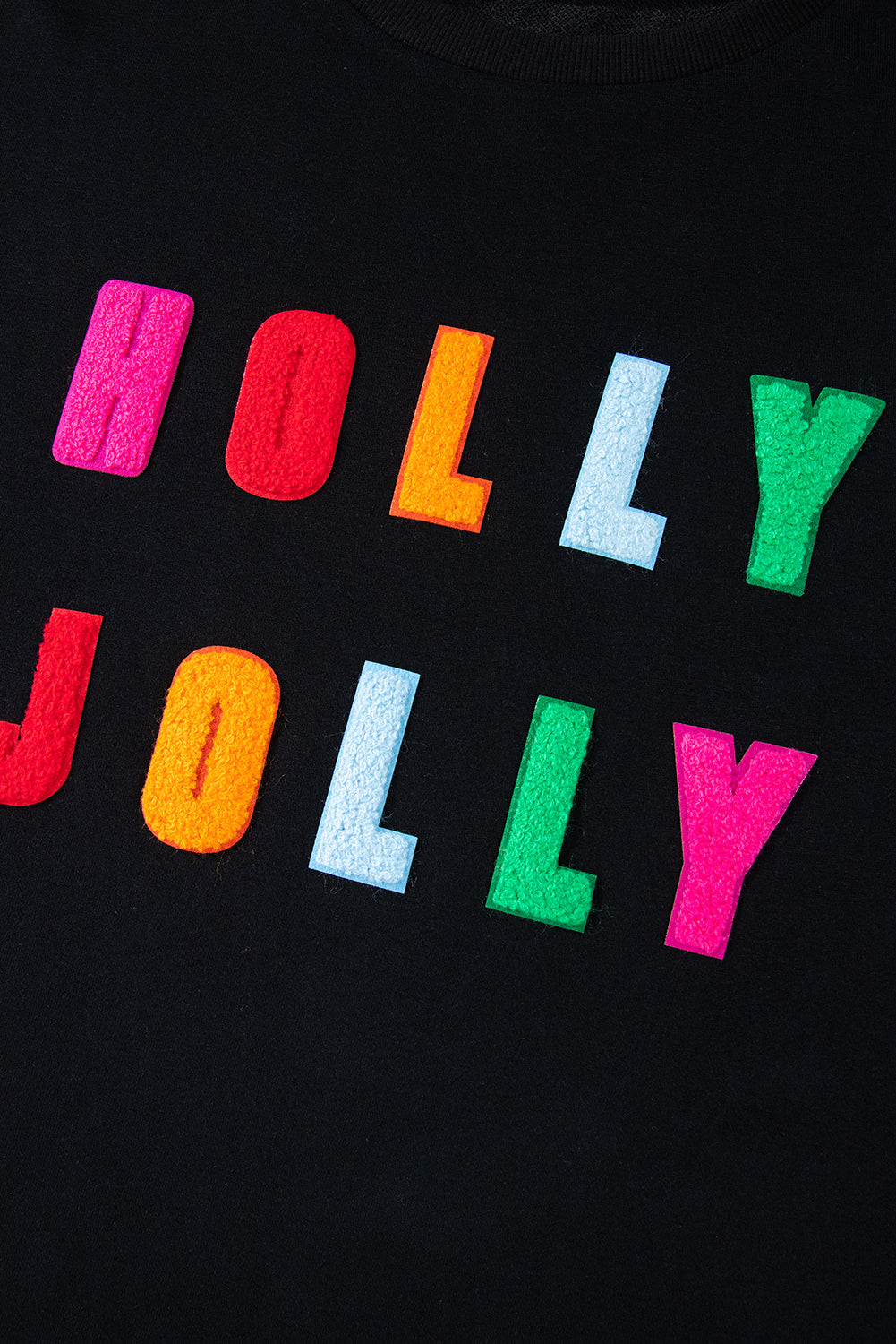 Elin® | Holly Jolly graphic long sleeve top