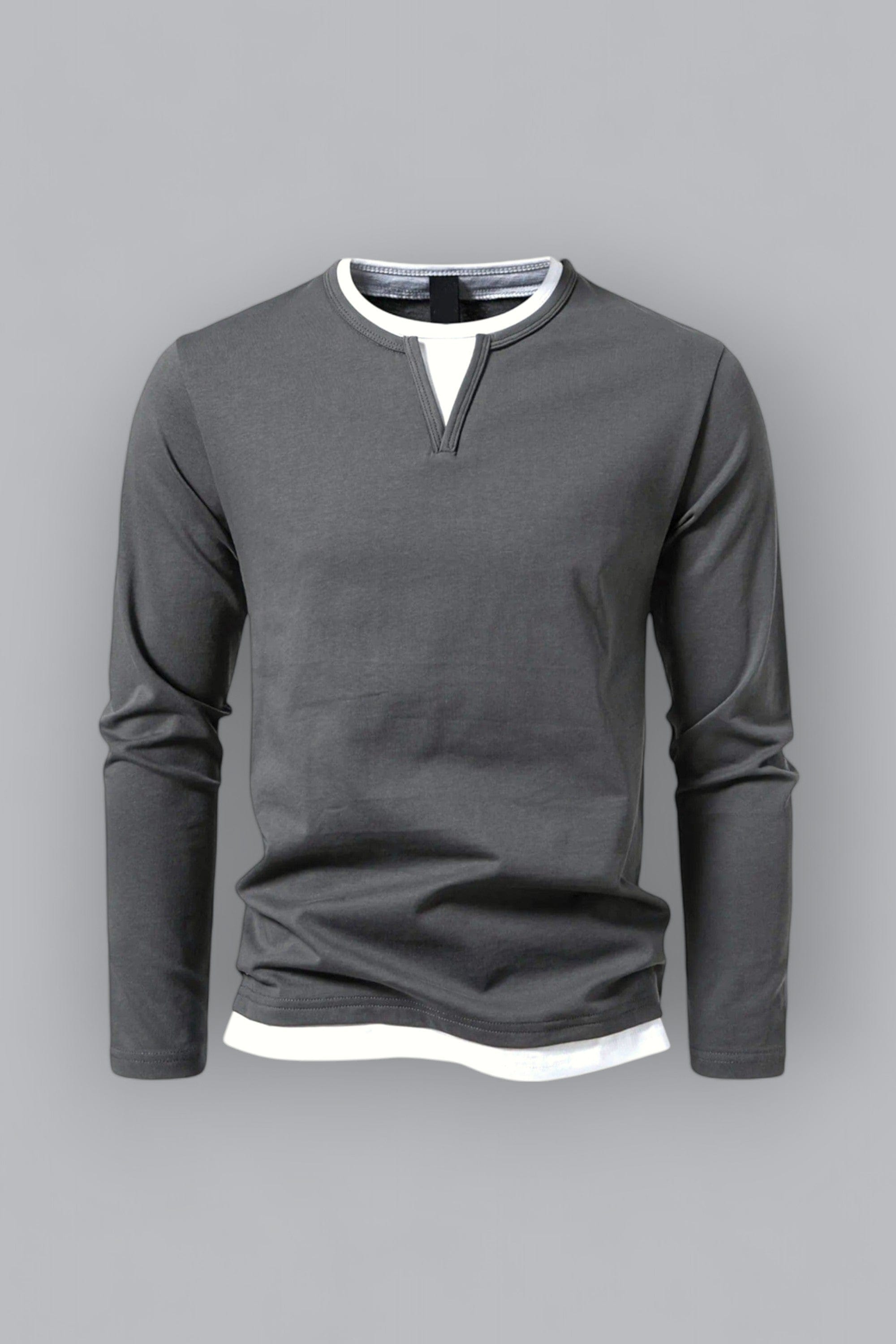 Harvey | Modern Minimalist Sleeve Shirt for Men