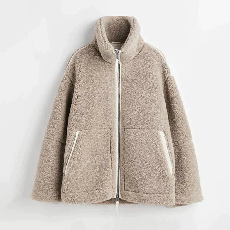 Eduarda | Cozy cotton teddy jacket