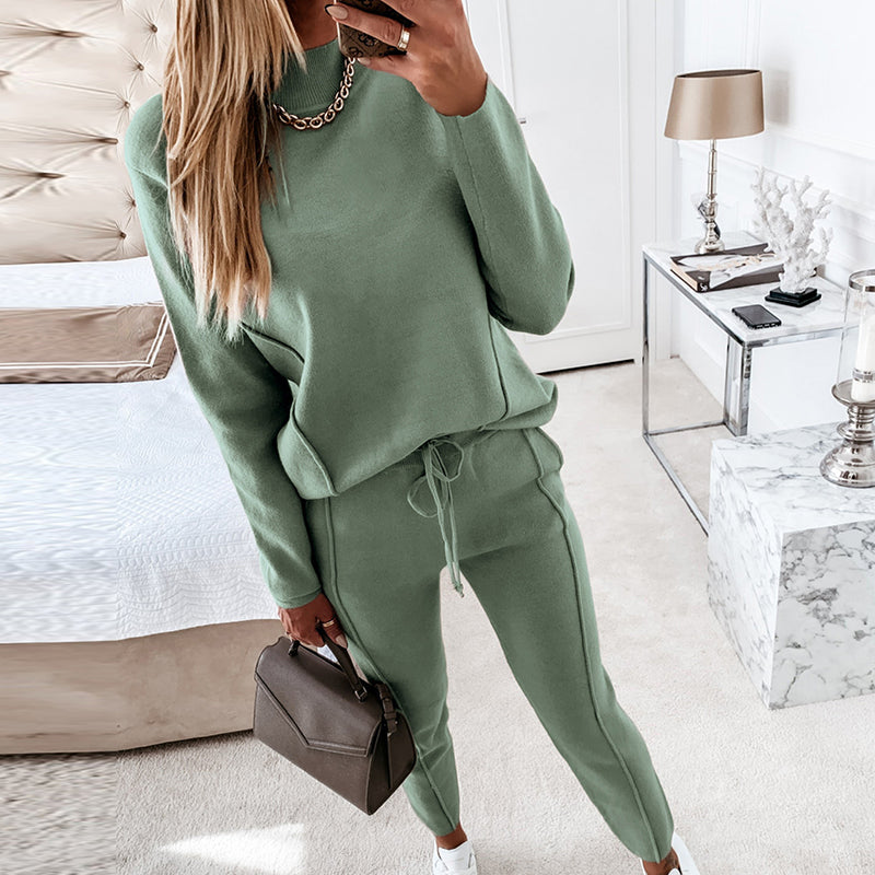 Clotilde | Women's lined wool fleece turtleneck sweater