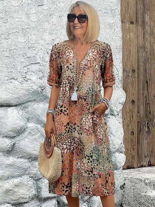 Concepcion® | Vibrant midi dress