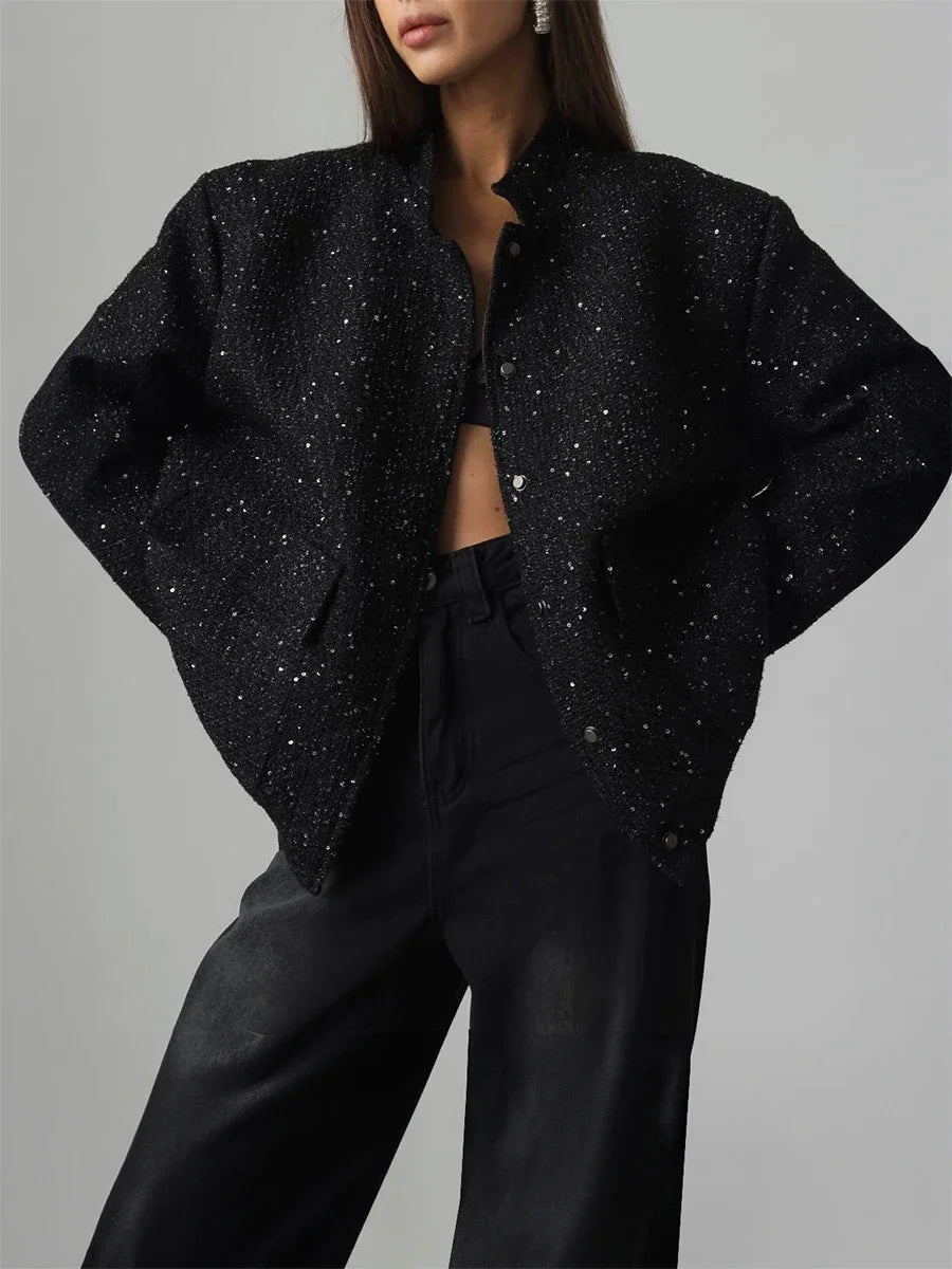Alma | Ladies Glitter Jacket