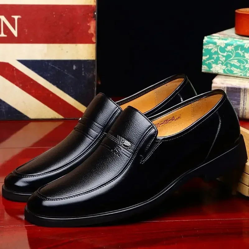 Paul | Elegant Faux Leather Dress Shoes for Men