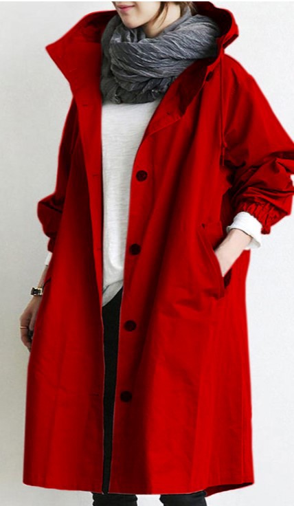 Adelaida | Stylish windproof and waterproof women's trench coat