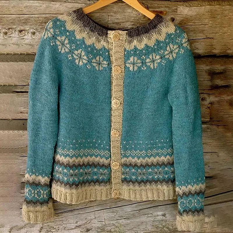 Elda | Vintage Icelandic cardigan