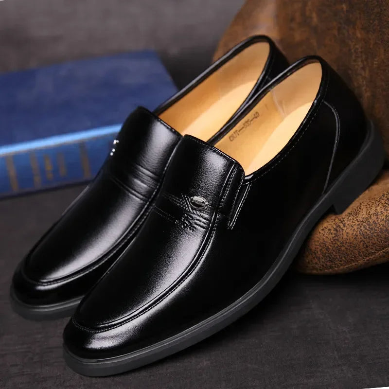 Paul | Elegant Faux Leather Dress Shoes for Men