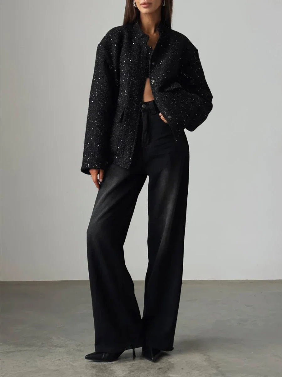 Alma | Ladies Glitter Jacket