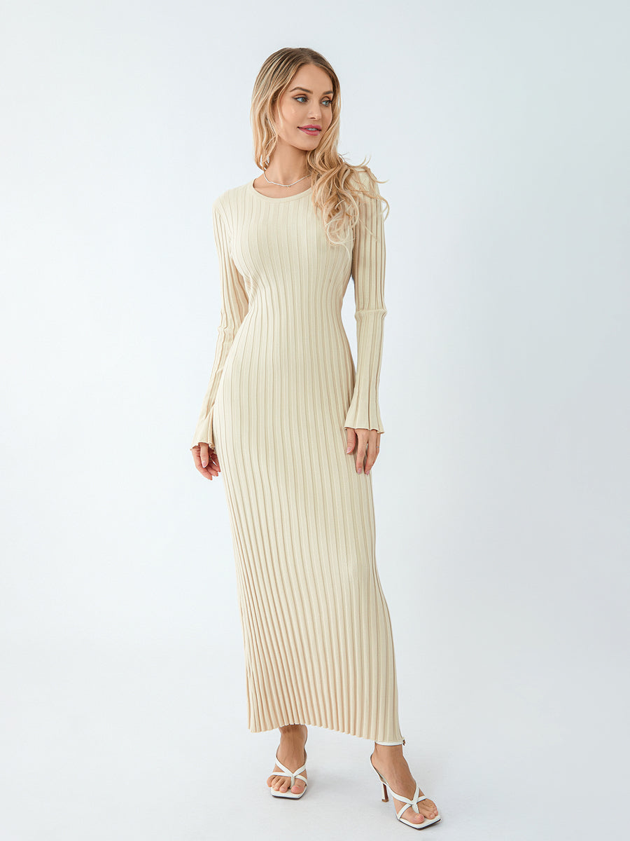 Brisa® | Elegant knitted maxi dress