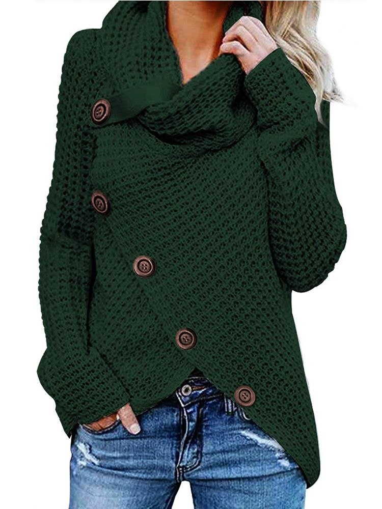 Aurelia | Knitted O-neck sweater for women