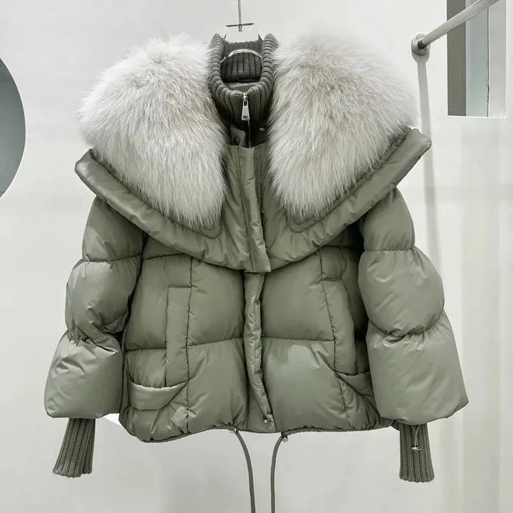 Constanza® | Warm winter fur jacket for women