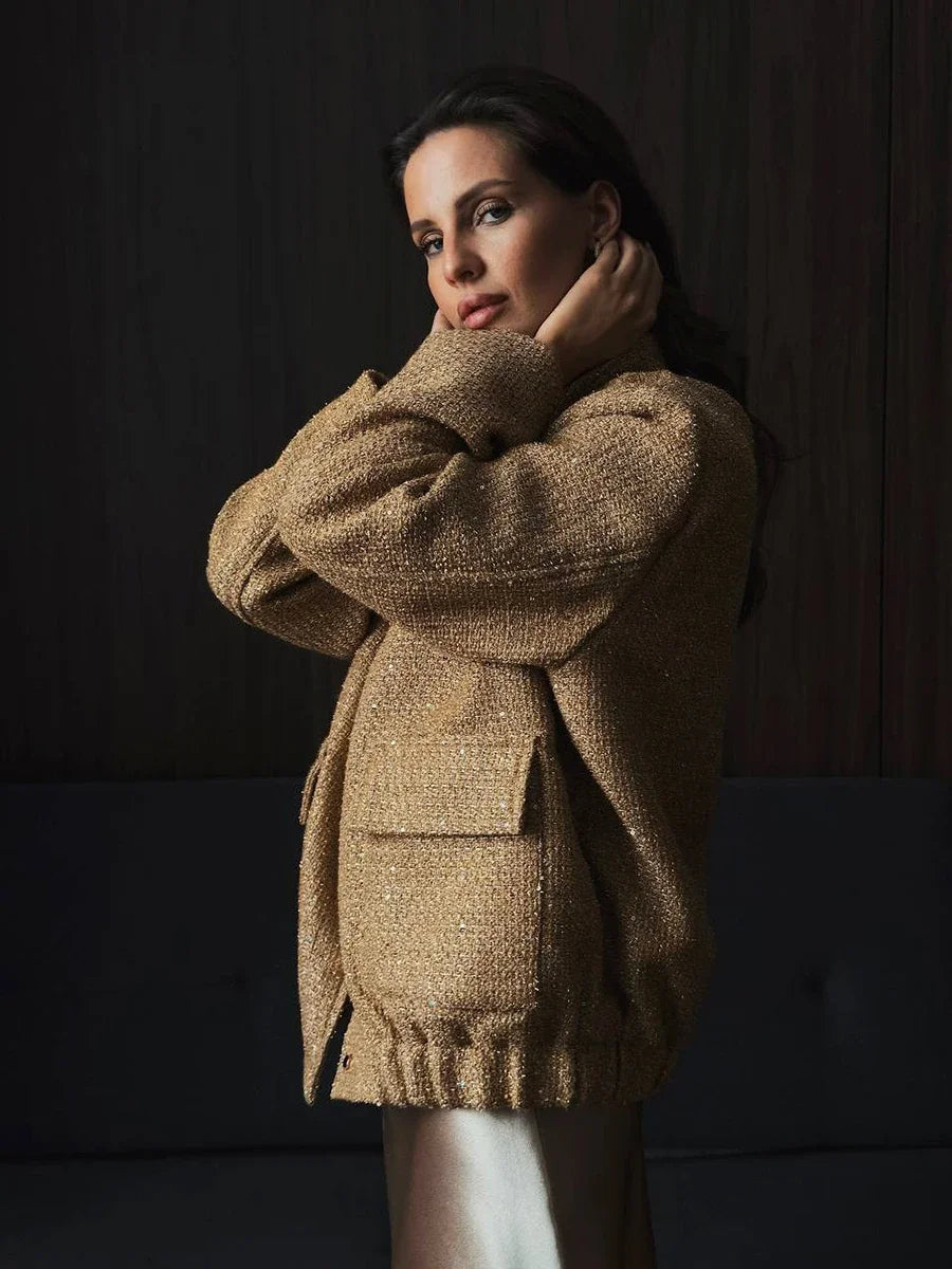 Alma | Ladies Glitter Jacket