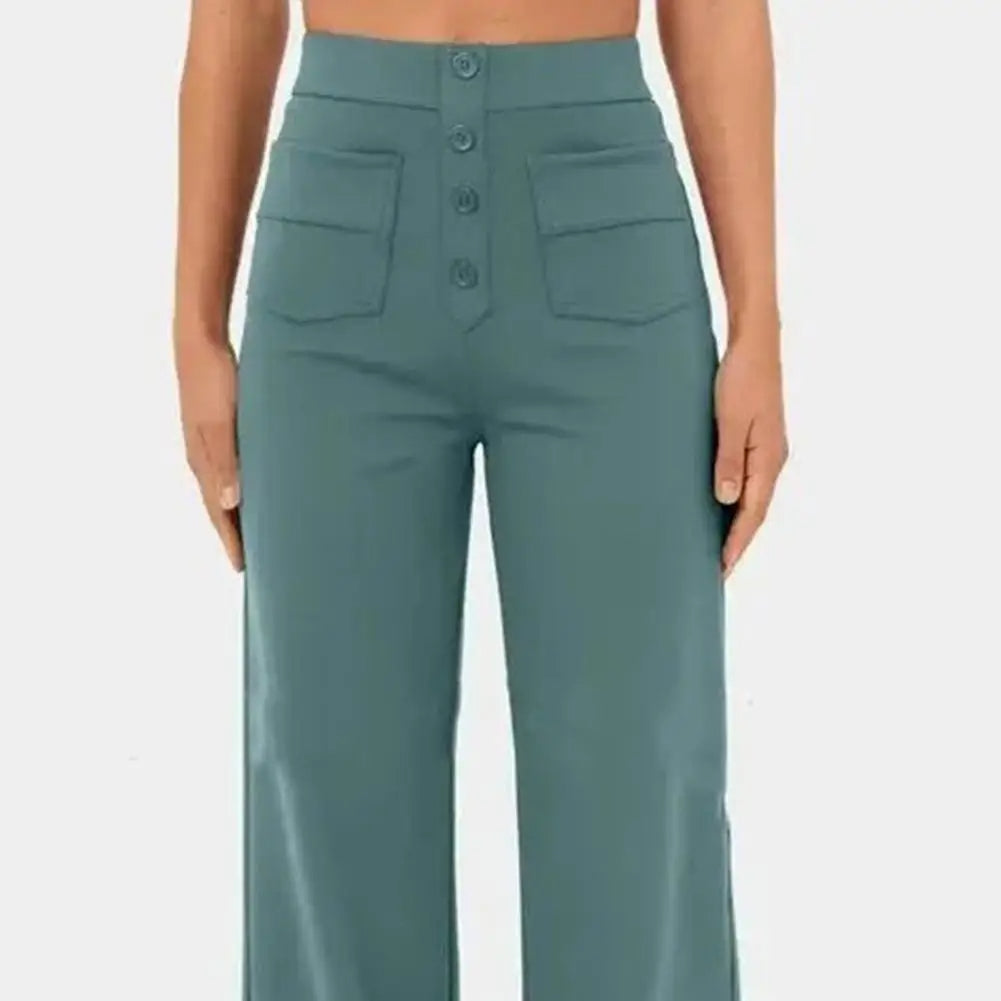 Bárbara® | Wide-Leg, High-Waisted Trousers For Women