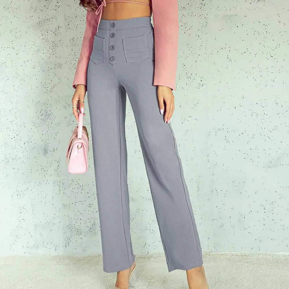 Bárbara® | Wide-Leg, High-Waisted Trousers For Women
