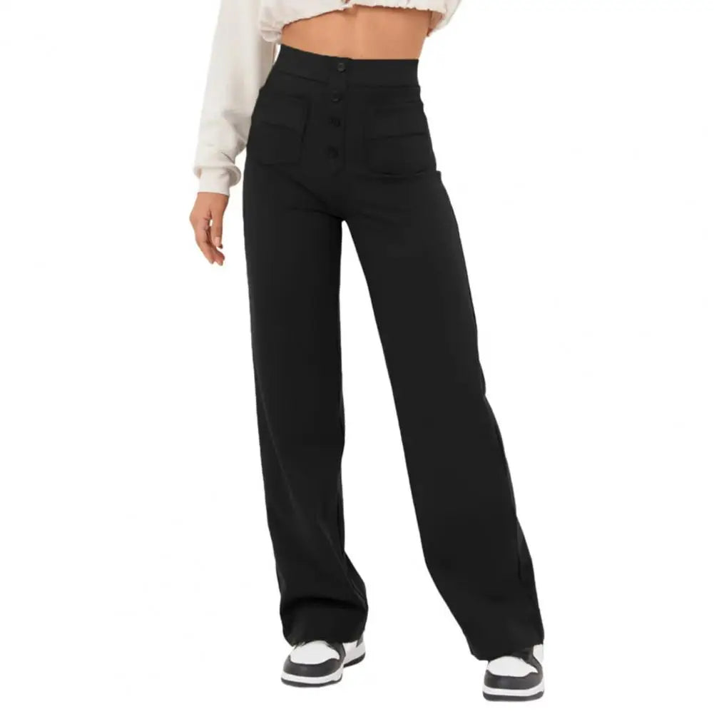 Bárbara® | Wide-Leg, High-Waisted Trousers For Women