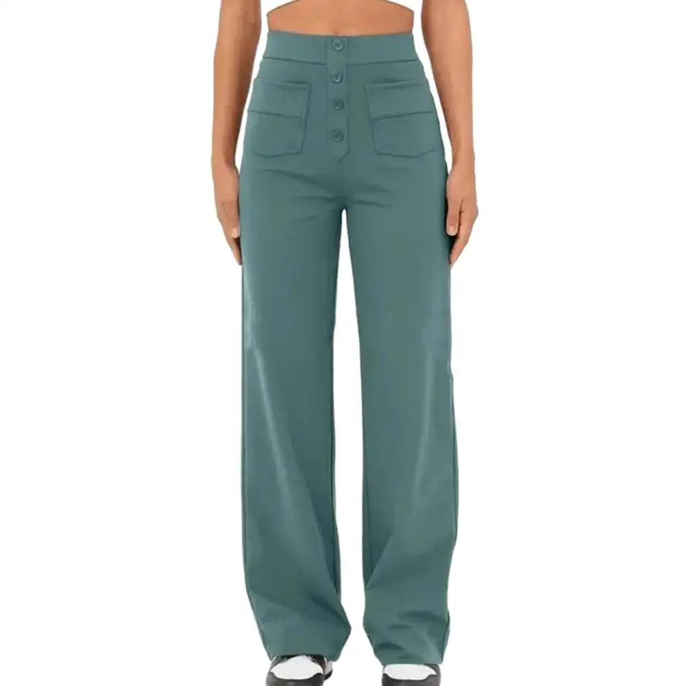 Bárbara® | Wide-Leg, High-Waisted Trousers For Women