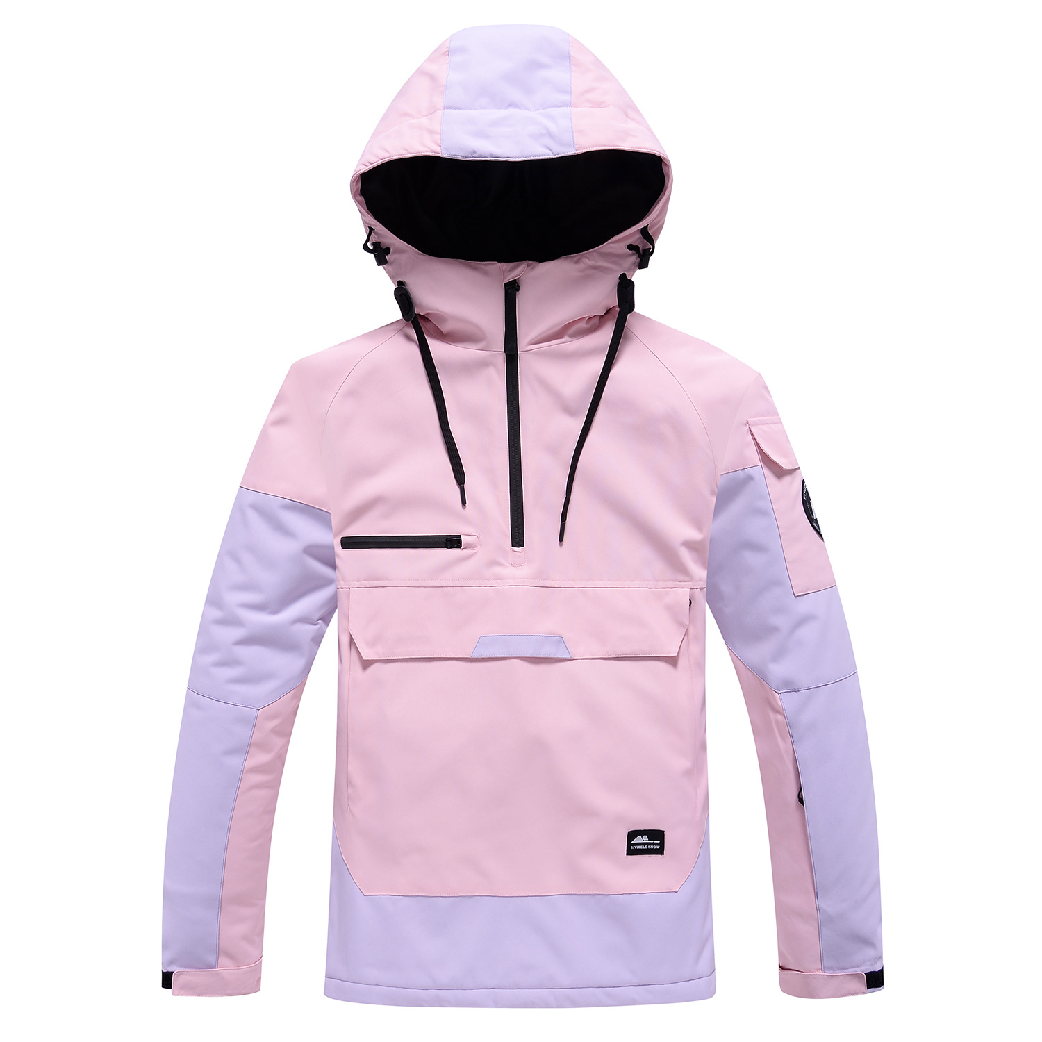 Women’s Hooded Jacket – Water Resistant – Pullover Style – Adjustable Fit – Multiple Pockets