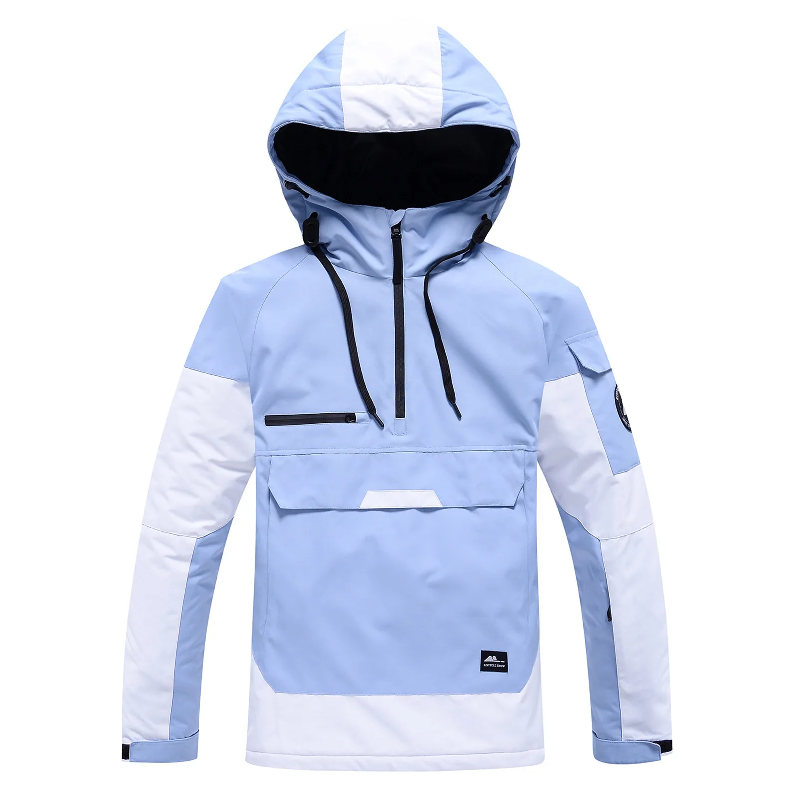 Women’s Hooded Jacket – Water Resistant – Pullover Style – Adjustable Fit – Multiple Pockets