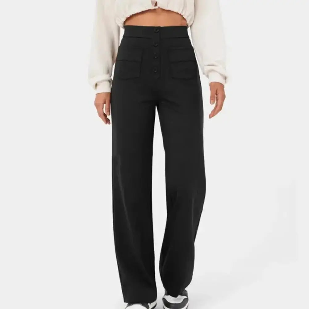 Bárbara® | Wide-Leg, High-Waisted Trousers For Women