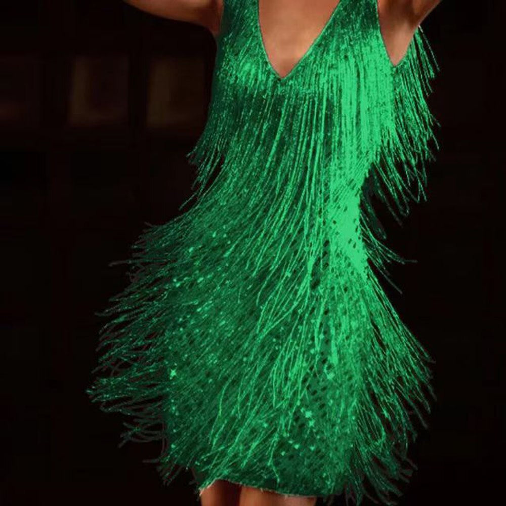 Delilah® | Sparkling tassel dress, party dress for women