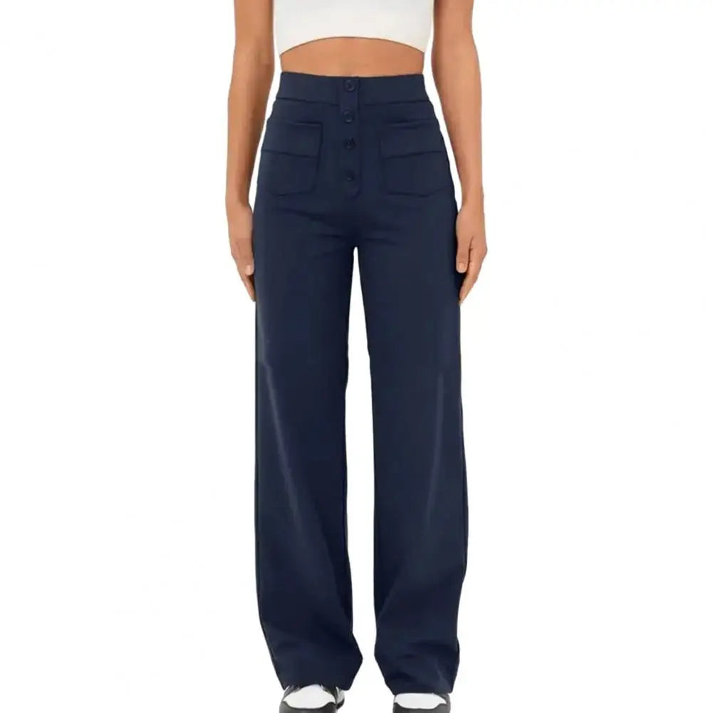 Bárbara® | Wide-Leg, High-Waisted Trousers For Women
