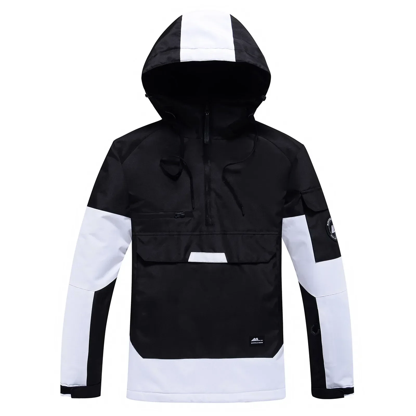 Women’s Hooded Jacket – Water Resistant – Pullover Style – Adjustable Fit – Multiple Pockets