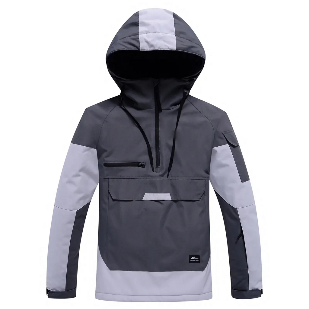 Women’s Hooded Jacket – Water Resistant – Pullover Style – Adjustable Fit – Multiple Pockets