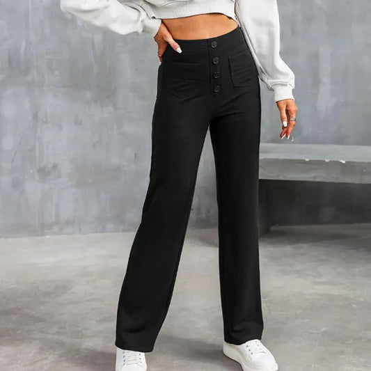 Bárbara® | Wide-Leg, High-Waisted Trousers For Women